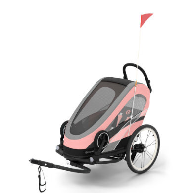 Cybex Kinderfietskar Zeno Bike Silver Pink