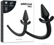 ADDICTED TOYS | Addicted Toys Tail Butt Plug Silicone Black