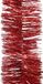 Merkloos Kaemingk B.V. 3x Kerstboom folie slinger rood 270 cm