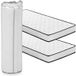 Luxe Matelas Lot 2 - Matelas 90x200cm - Épaisseur 15 Cm - Luxe Matelas Mémoire De Forme Pour Adulte Enfant - 7 Zones De Confort Mousse Mémoire Adaptative (deux Matelas Dans Un Colis)