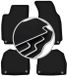DURBAN-BLACK CARLUX-SILVER automatten voor: Skoda Superb I sedan (2001-2008)