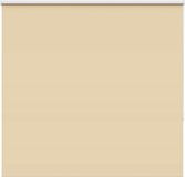vidaXL Rolgordijn verduisterend 165x150 cm stofbreedte 161,6 cm beige