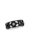 Cobra JR065NOAC Damesring Lea Line titanium breedte 8 mm staal