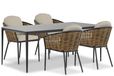 Lifestyle Garden Furniture Lifestyle Lifestyle Nice/Gianna 180 cm dining tuinset 5-delig