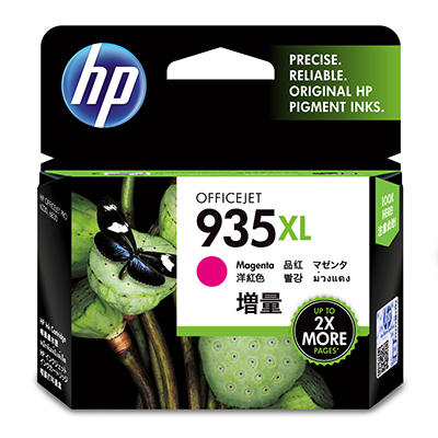 HP 935XL High Yield Magenta Original Ink Cartridge single pack / magenta