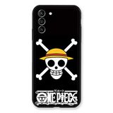 Cokitec Samsung Galaxy S21 Plus Hoesje Manga One Piece Doodshoofd