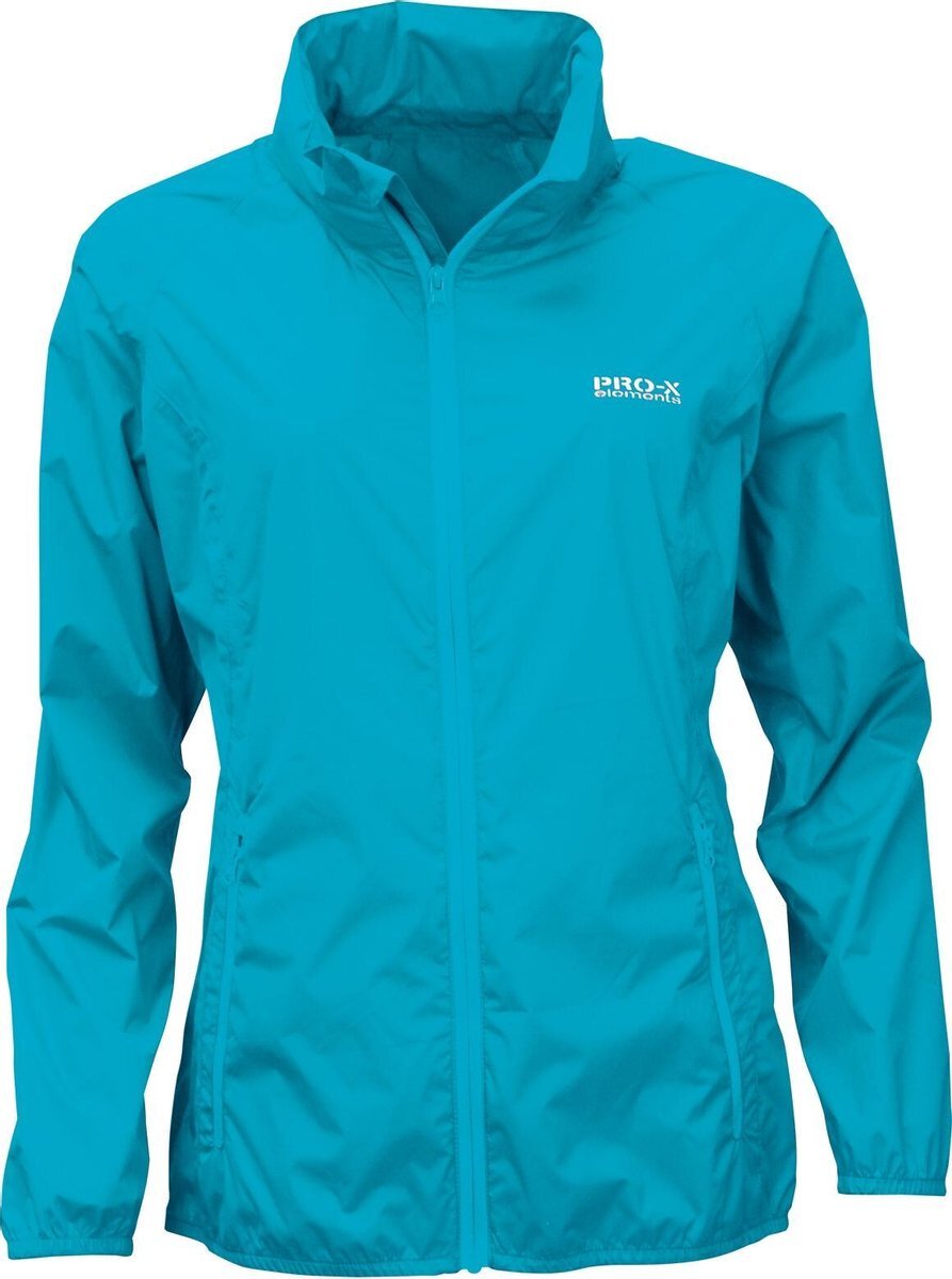 Pro-x Elements PRO-X elements - Funct Packable - Regenjas - Dames - Turquoise - maat 40