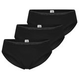 Mey Dames hipster slip 3 pack Modal Pure Zwart XL