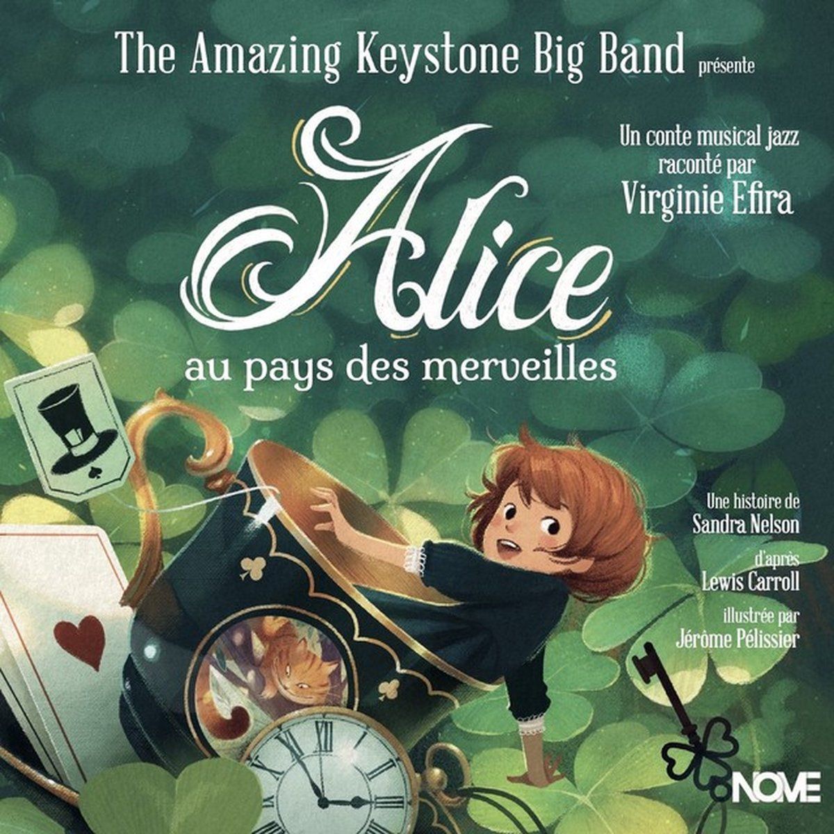 OUTHERE The Amazing Keystone Big Band - Virginie Efira - Alice Au Pays Des Merveilles (CD)