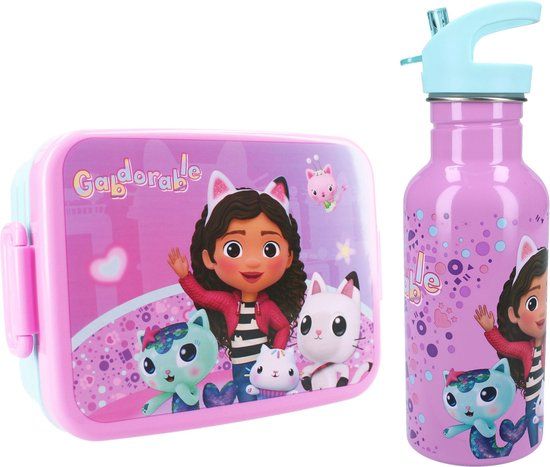 4KidsOnly Gabby's Dollhouse Lunchset