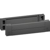 Rittal 8660023 VX-hoekstuk met sokkel-afdekking, voor en achter, H: 200 mm, voor B: 800 mm, staalplaat Sokkelvoorder-/achterkant 1 stuk(s)