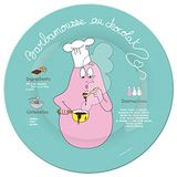 Barbapapa BA932E Groot bord met Frans Recept