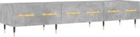 vidaXL Tv-meubel 150x36x30 cm bewerkt hout betongrijs