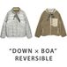Taion Veste réversible enfant Taion Down X Boar KR102MB