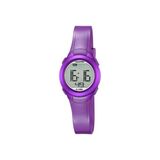 Calypso K5677/2 digitaal horloge 28 mm 100 meter paars