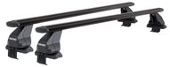 Menabo Omega Plus Zwart | Dakkofferhouder voor Seat - Ateca 2016+ - Aluminium - Lengte 130 cm - Draagvermogen 50 kg - Set van 2