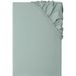 LIVARNO® Drap-housse en satin de coton, 140-160 x 200 cm (Vert)