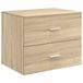 vidaXL Armoire de salle de bain murale Sonoma Chêne 62,5 x 44,5 x 50 cm