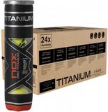 Caisse Nox Pro Titanium Padelballen Doos Geel 24 x 4 Balls