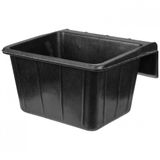 Mangiatoia Kerbl Voertrog - rubber - 15 ltr