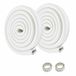 HIMRY KX_TKD7003-White randbescherming, off-wit, 2x2m U-vormig