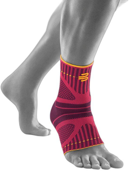 Bauerfeind Dynamische sportbandage roze Maat XL