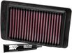 K&N Vervangend luchtfilter compatibel met Victory Hammer 2008-2014 (PL-1608)