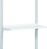 Treston Legbord staal met haken M750 t/m M1350 TED Wit, Grijs 890 mm
