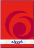 Herlitz schrijfblok x.book, A5, ongeperforeerd, 50 vel, gelinieerd 70 g/m²