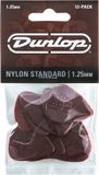 Jim Dunlop Nylon Standard 1.25 Plectrum 12-Pack - Rood