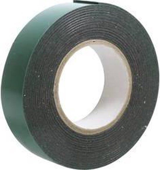 WEICON Montagetape – grijs dubbelzijdig tape 3m x 19mm