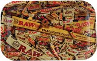 RAW Metal Rolling Tray RAW Mix Medium (27.5 x 17.5 cm)