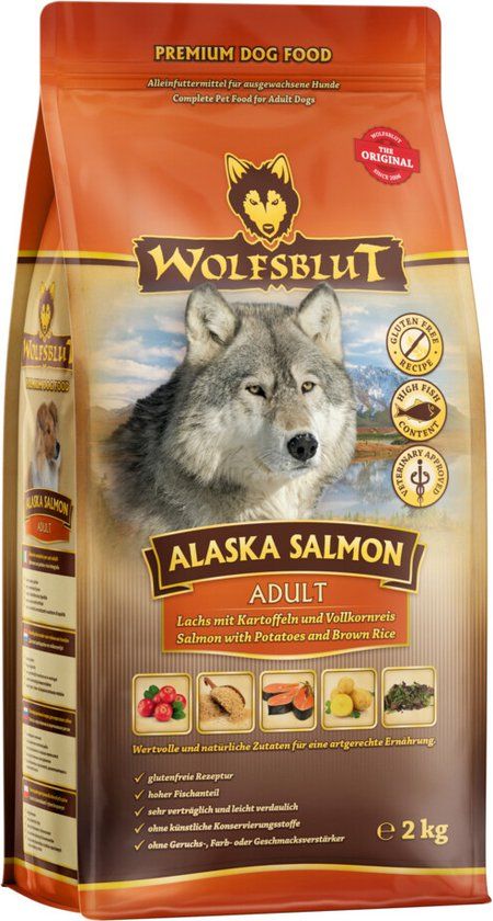 Wolfsblut Alaska Salmon - 3 x 2 kg - Hondenvoer - Zalm