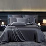Merkloos / Sans marque BeiJingLiangPinJiaZuoKeJiWenHuaFaZhanYouXianGongSi Bamboe Beddengoed Set 155 x 220 cm - 3 Delig - Grijs