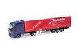 Herpa vrachtwagenmodel DAF XG gordijnzeil-oplegger "Heinloth" 1:87