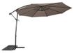 Lesli Living Parasol à pousser Gemini Taupe Ø300cm