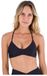 Hurley Solid Adjustable Bikinitop Zwart XS Vrouw