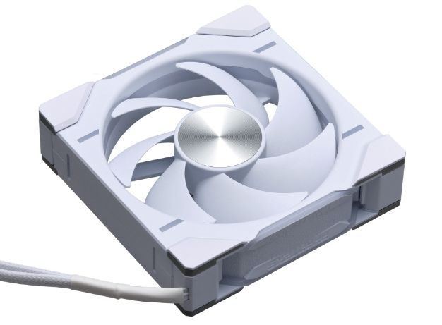 Phanteks D30 PWM D-RGB 120mm Fan - White - 3 Pack