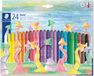 STAEDTLER Noris Wax Twister waskrijt - 24 kleuren