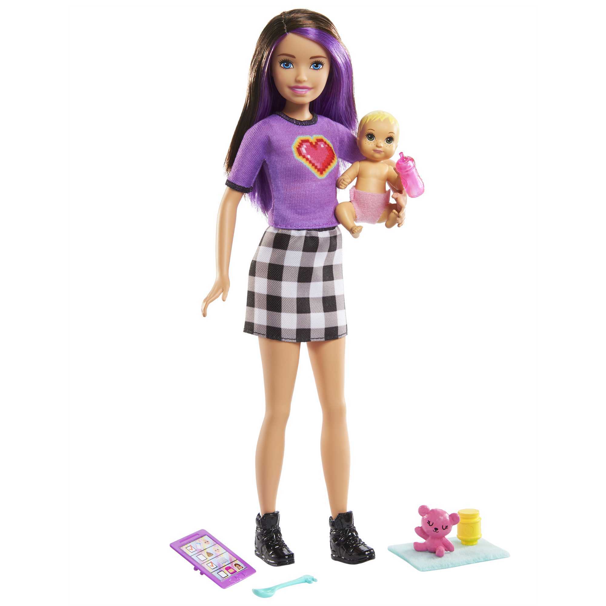Barbie Skipper Babysitters Inc. Barbie Babysitter Pop/Baby/Accessoire (Skipper)