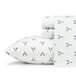 Eddie Bauer - Volledige lakens, katoenen percal beddengoedset, knapperige en coole huisdecoratie, slaapzaal essentials (Eddies Oar Blue, Full)