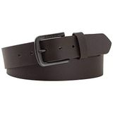Levi's Seine Metal herenriem, Donker bruin, 75