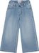 Noppies Jeans wide leg fit - Washed Blue - Maat 110