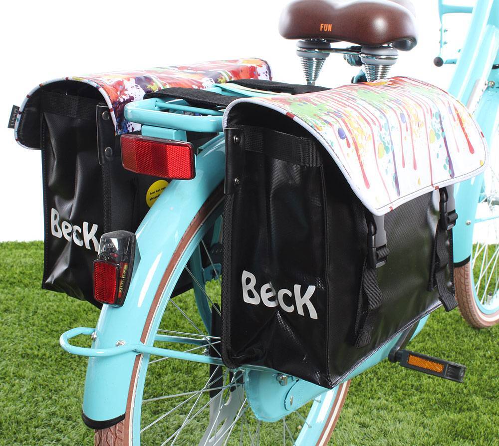 Beck Dubbele fietstas Mini Drippy 25L