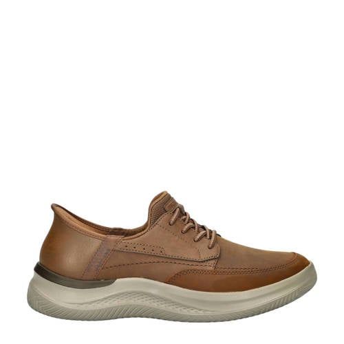Skechers Hasting slip-on sneakers bruin