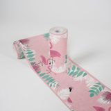 A.S. Création VERLIEFDE FLAMINGO BEHANGRAND | Zelfklevend - roze groen