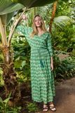 Didi Dames Skirt Magic Green Beamy print maat 40