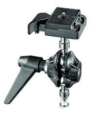 Manfrotto 155RC Tilt-Top Head with Quick Plate - Black