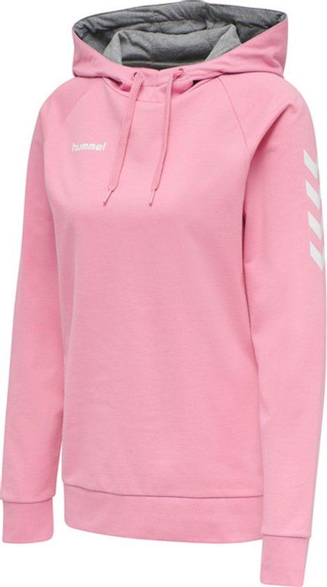 Hummel Go Cotton Hoodie Dames - roze - Maat S