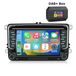 VW, Skoda, Seat Système de navigation intégré avec Carplay, 7 pouces, Android 13, 6+128G, WiFi, Autoradio, GPS, NAVI, BT, SWC, DAB, Bluetooth, Android Auto, 4G, processeur 8 cœurs